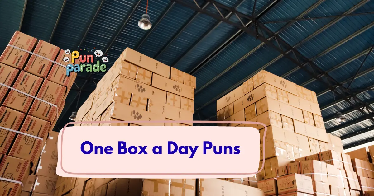 One Box a Day Puns