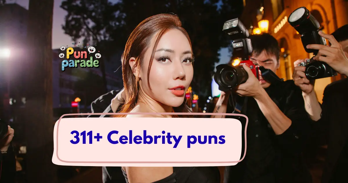 Celebrity-puns
