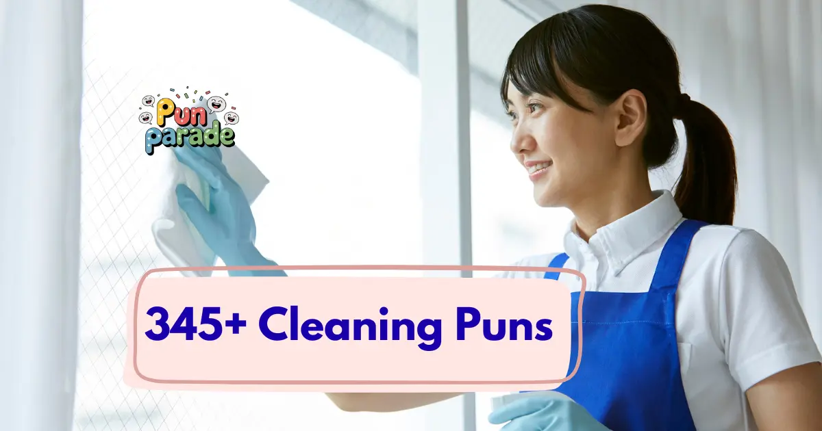 Cleaning Puns