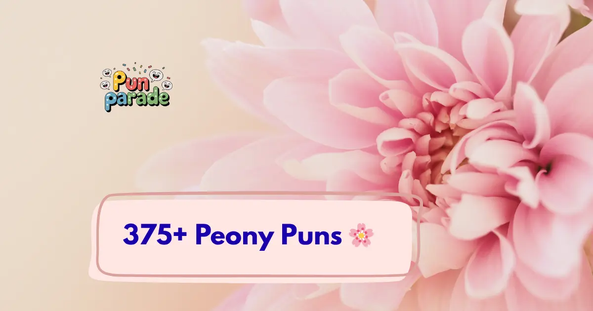 Peony-Puns