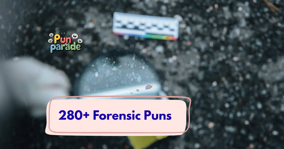 Forensic Puns