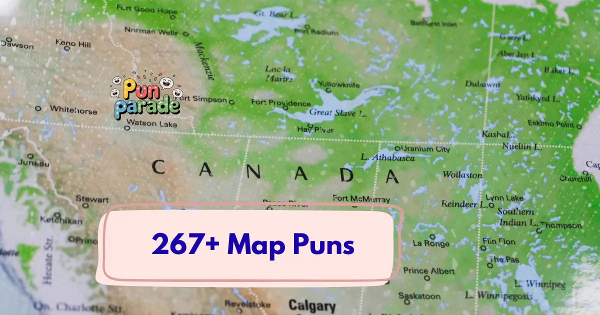 Map puns