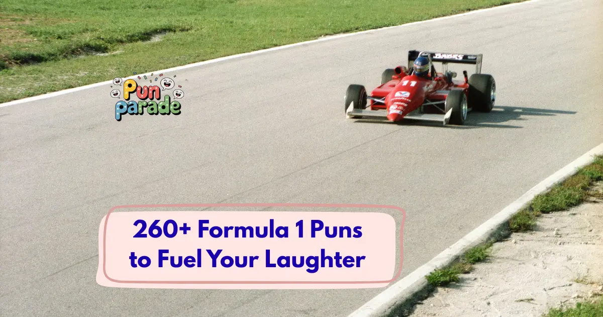 Formula 1 Puns to Fuel Your Laughter