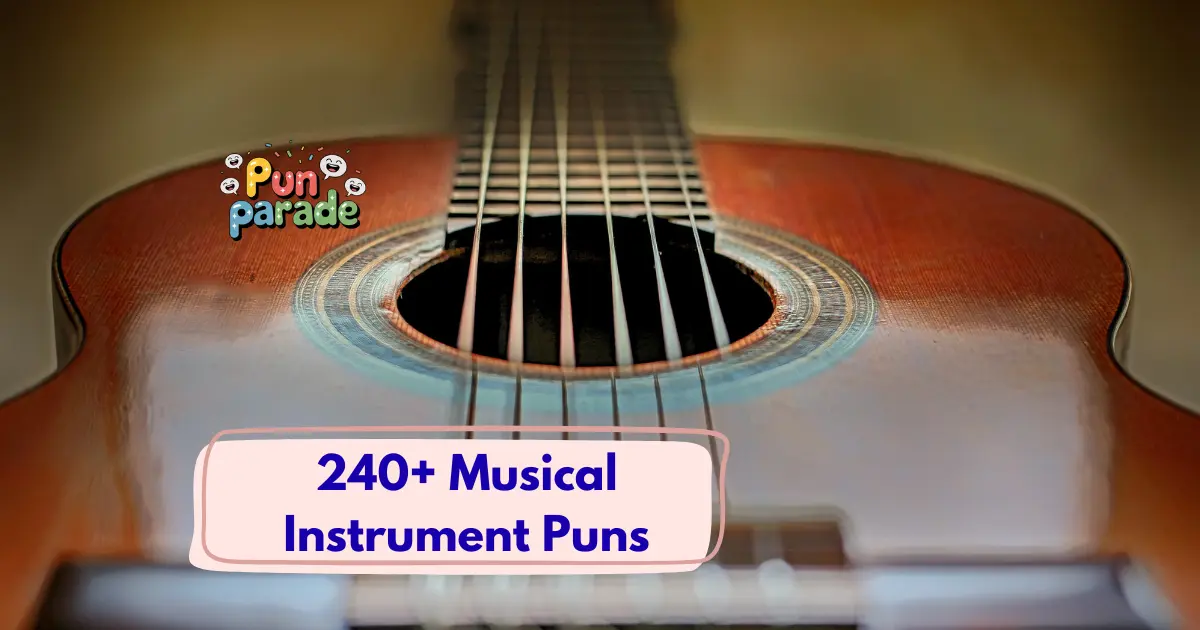 Musical Instrument Puns