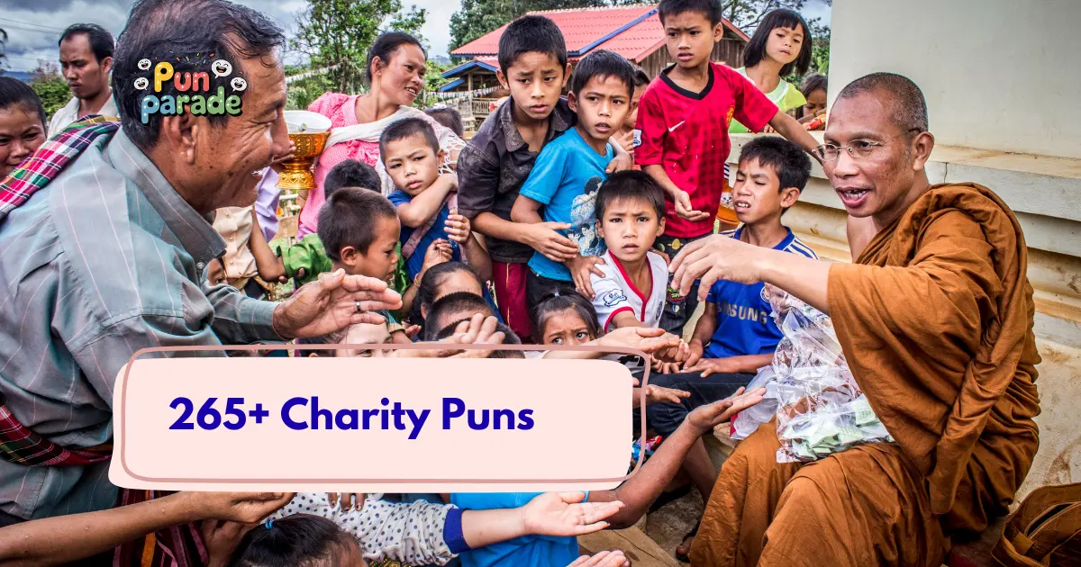 Charity Puns