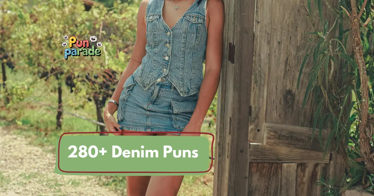 Denim puns