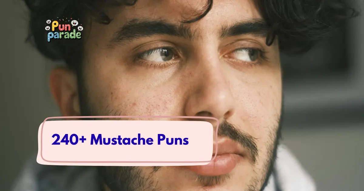 Mustache puns