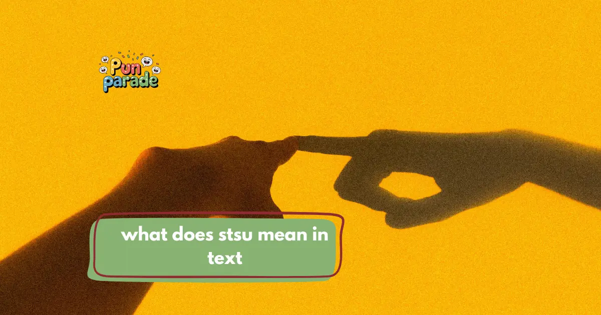 What Does STSU Mean in Text