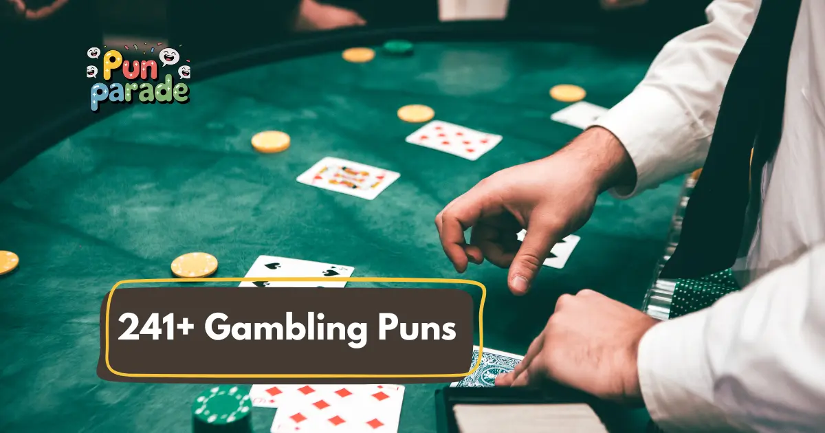 Gambling puns