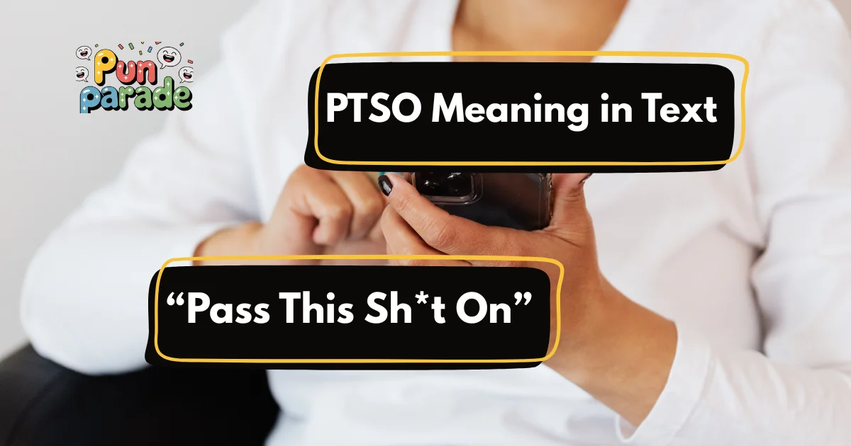 PTSO Meaning in Text
