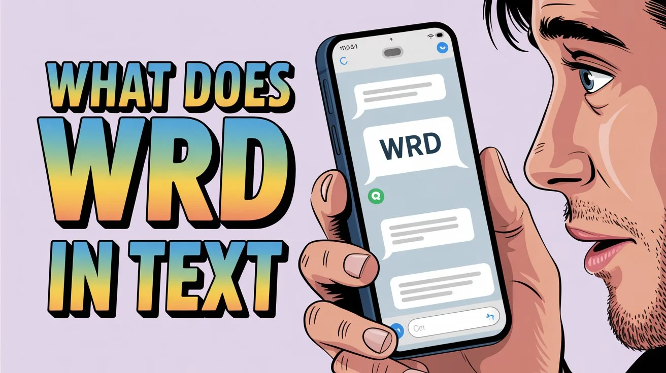 what does wrd mean in text