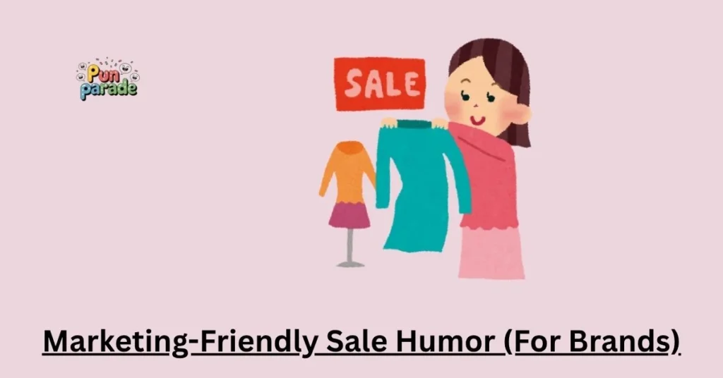 Marketing-Friendly Sale Humor (For Brands)