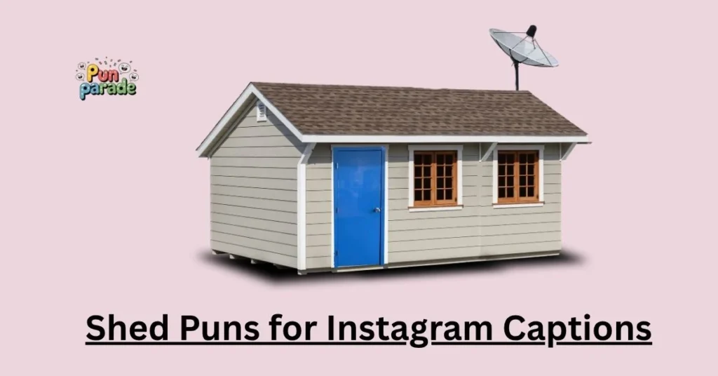 Shed Puns for Instagram Captions