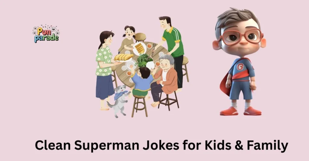 Clean Superman Jokes for Kids & Family