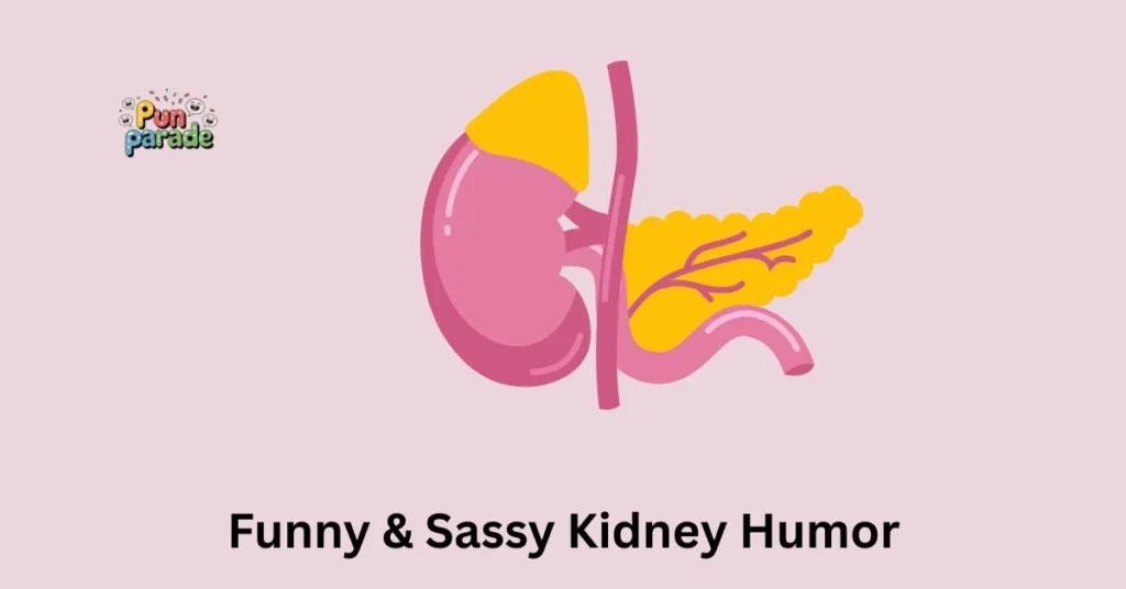 Funny & Sassy Kidney Humor