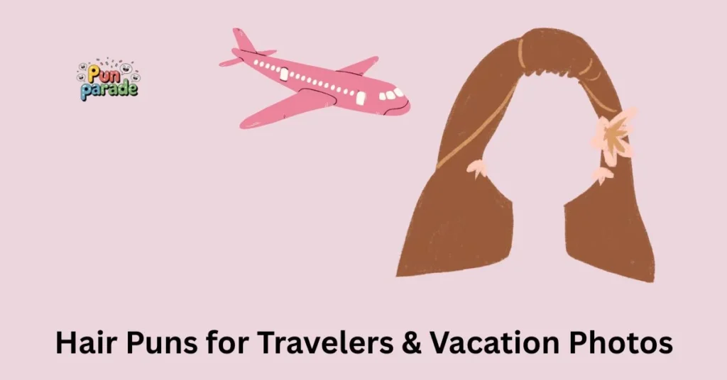 Hair Puns for Travelers & Vacation Photos