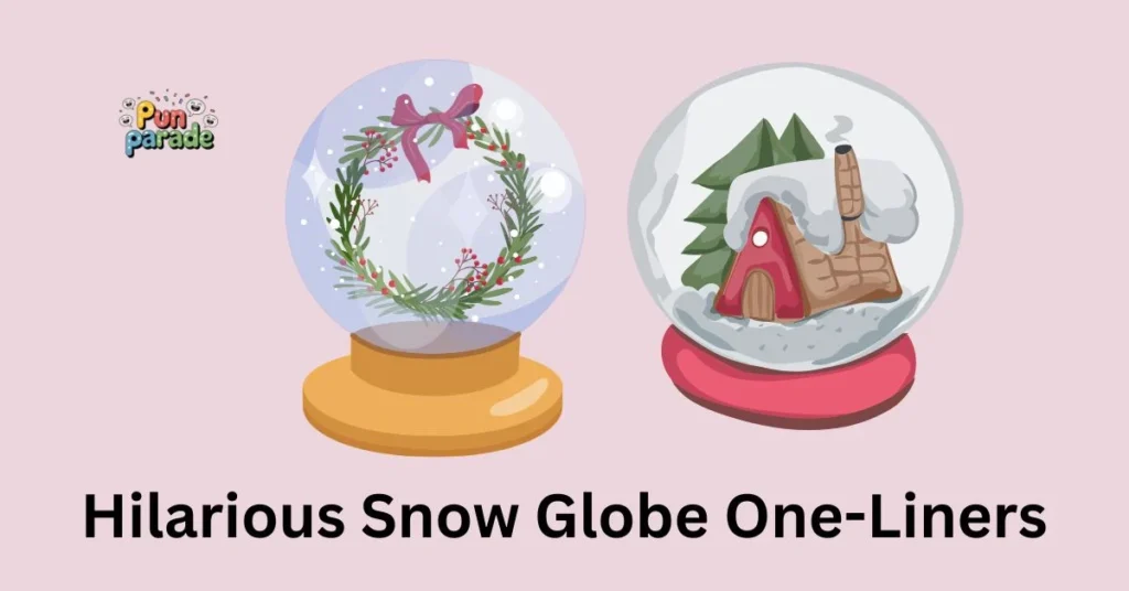 Hilarious Snow Globe One-Liners
