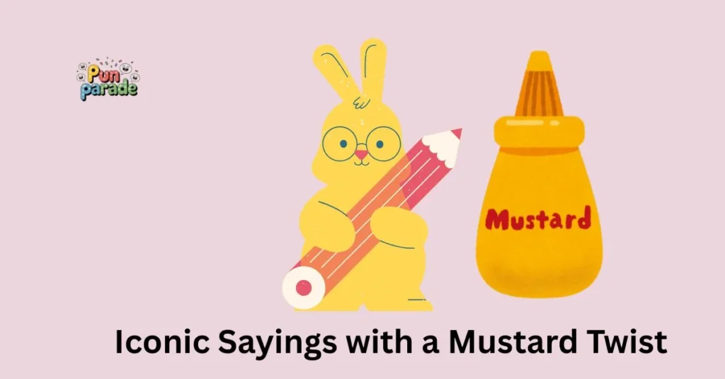 Iconic Sayings with a Mustard Twist