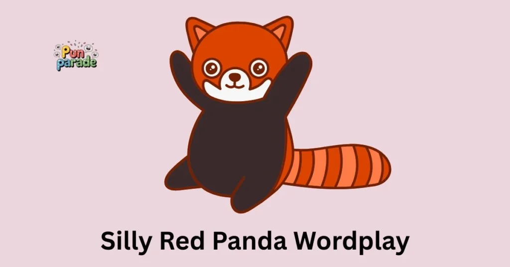Silly Red Panda Wordplay
