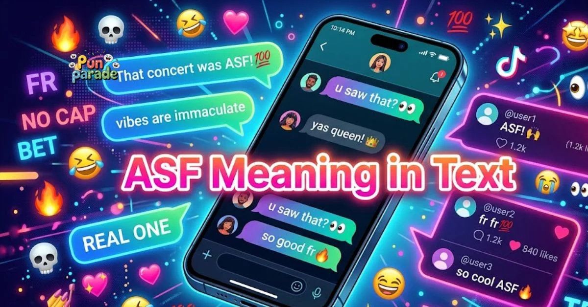 ASF Meaning in Text