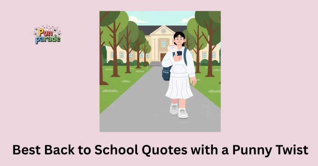 Best Back to School Quotes with a Punny Twist