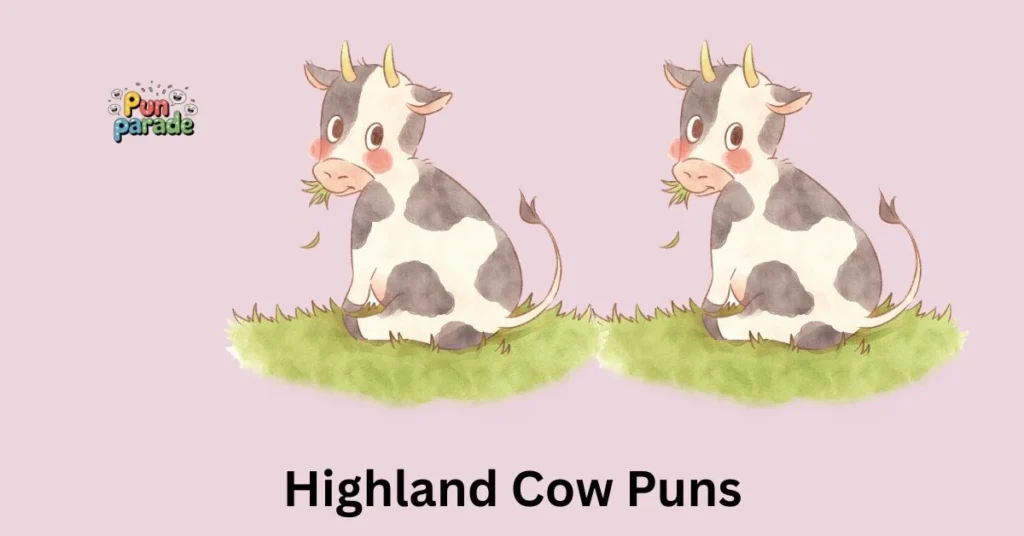 Highland Cow Puns