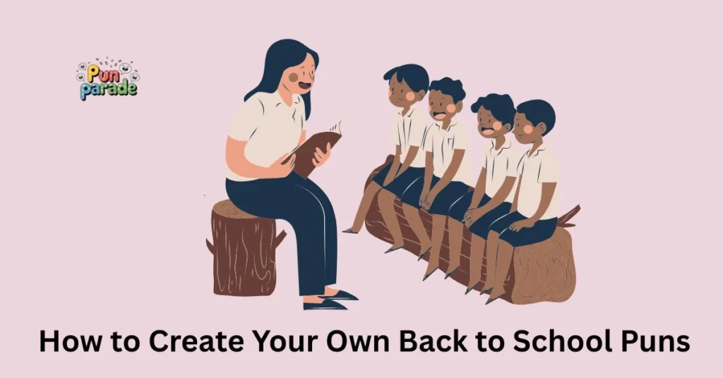 How to Create Your Own Back to School Puns