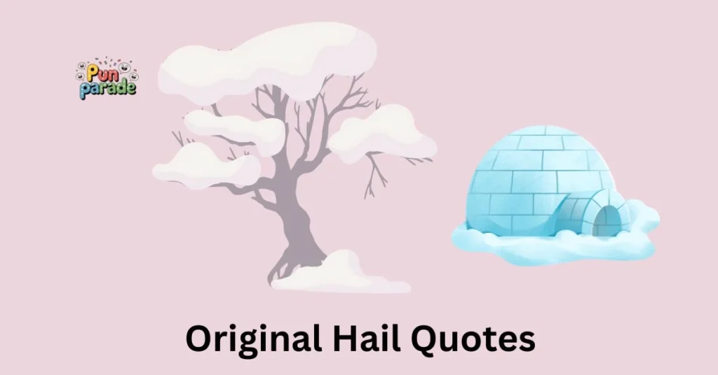 Original Hail Quotes