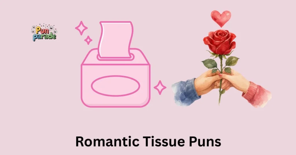 Romantic Tissue Puns