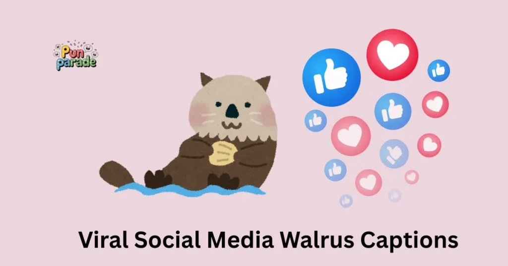 Viral Social Media Walrus Captions