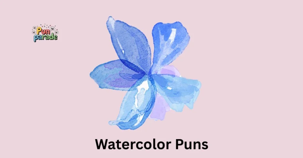 Watercolor Puns