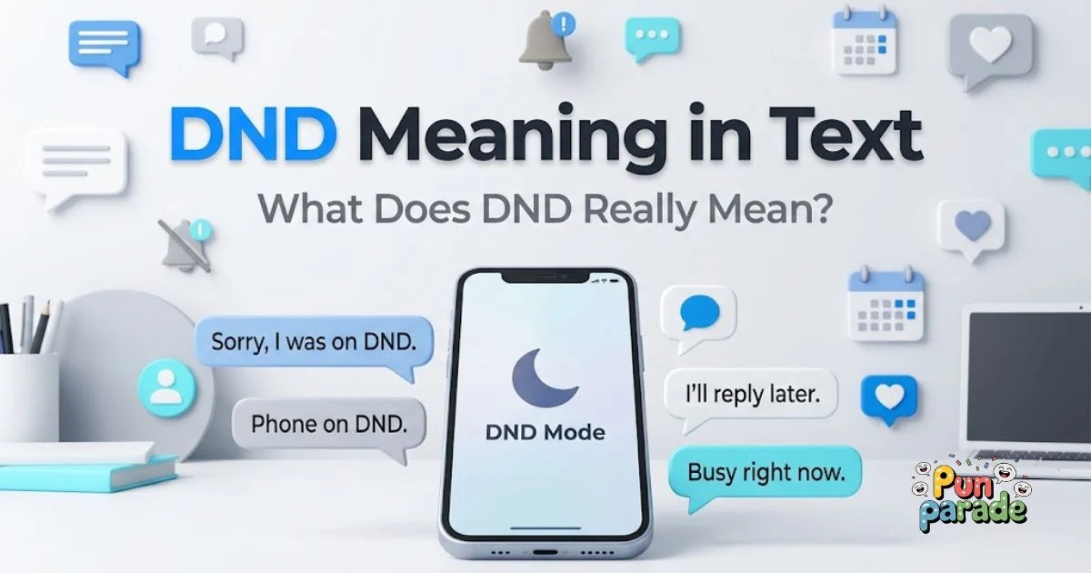 DND Meaning in Text: What It Really Means in Chats, Social Media, and Everyday Conversations