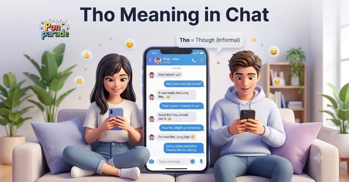 Tho Meaning in Chat