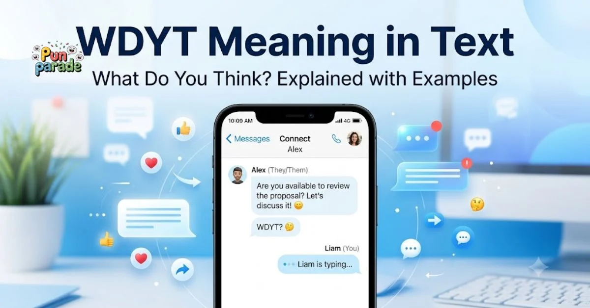 WDYT Meaning in Text